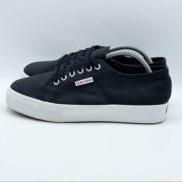 Superga COTU 2730 platform black sneakers - Women’s US 10 / EU 41.5 / US Men’s 8 - Picture 1 of 9
